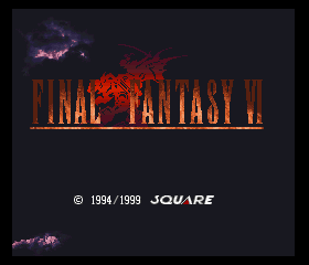 Final Fantasy Anthology - Final Fantasy VI Title Screen
